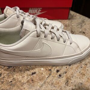 Nike Off-White Leather Sneakers